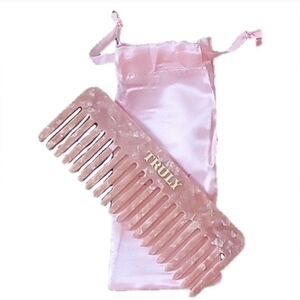 TRULY  Pink Comb with Satin Bag
